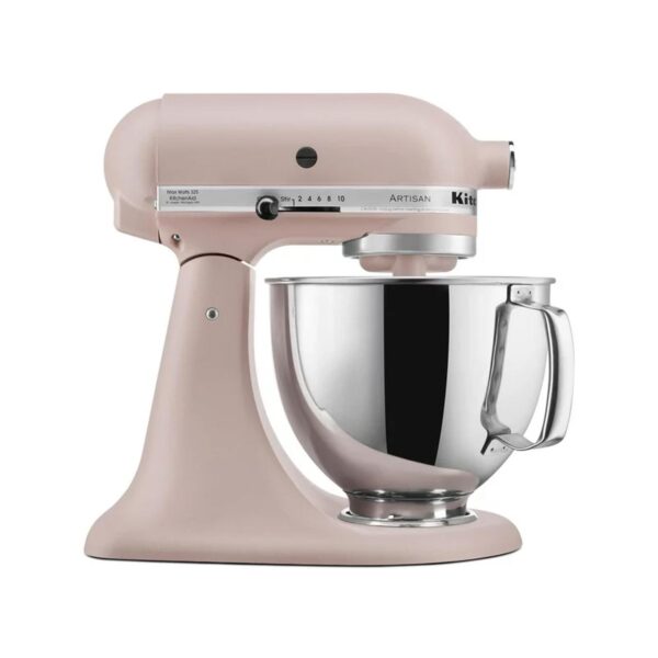 KitchenAid Artisan Series 5-Quart Tilt-Head Stand Mixer, Feather Pink, KSM150PS