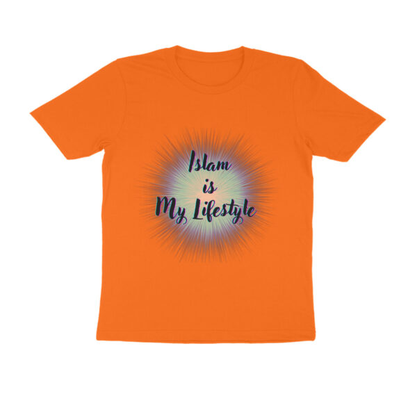 men's T-shirt featuring "Islam Is My Lifestyle - Image 5
